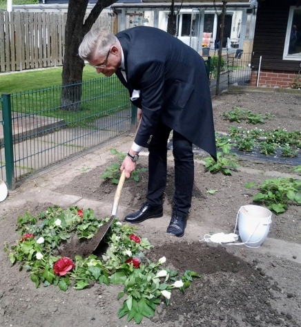 Bestattungen Vialdie Bremen Grawe Urnenbestattung "Grün-Weiß"